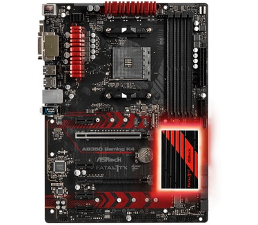 ASRock Fatal1ty AB350 Gaming K4