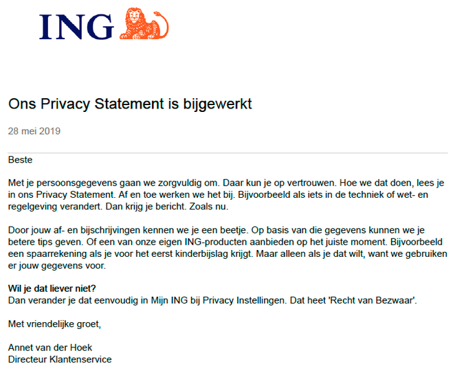 Ing Gaat Persoonlijke Aanbiedingen Doen Op Basis Van Bij En