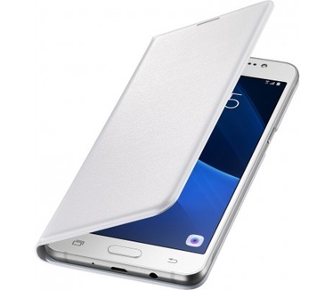 Samsung Galaxy J5 (2016) Flip Wallet - EF-WJ510PW - White