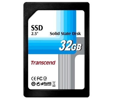 Transcend 32GB 2.5" Solid State Disk - SLC  32GB