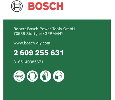 Bosch 2 609 255 631