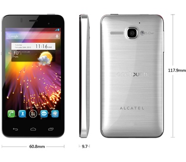 Alcatel One Touch Star (OT-6010D) Zilver
