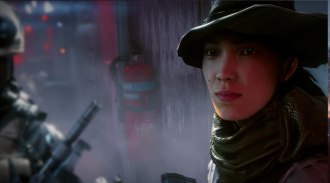 Battlefield 4 bokeh-effect