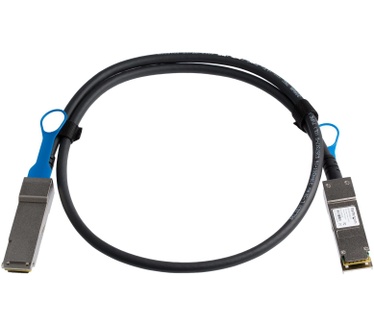 Startech.com Juniper QFX-QSFP-DAC-1M compatibel QSFP+ direct aansluitbare kabel 1 m Zwart