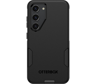 Otterbox OtterBox Commuter Case voor Galaxy S23, Schokbestendig, Valbestendig, Robuust, Beschermhoes, 3x getest volgens militaire standaard, Antimicrobieel, Zwart, Geen retailverpakking