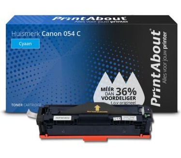 PrintAbout Huismerk Canon 054 C Toner Cyaan