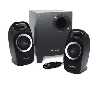 Creative Inspire Creative Labs Inspire T3300 2.1 Speaker, Zwart