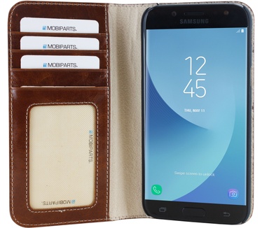 Mobiparts Excellent Wallet Case Samsung Galaxy J5 (2017) Oaked Cognac
