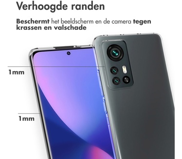 Accezz Clear Backcover Xiaomi 12 / 12X - Transparant