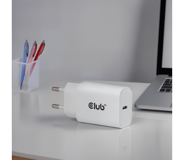 Club 3D 2-Pack USB C Charger 30 Watt Whit