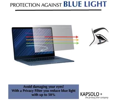 KAPSOLO 2-Way Plug In Privacy Screen / Privacy Filter for Fujitsu Stylistic Q616