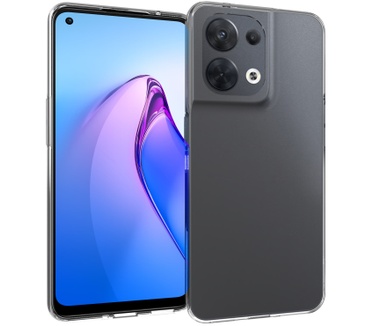 Accezz Clear Backcover Oppo Reno 8 5G - Transparent