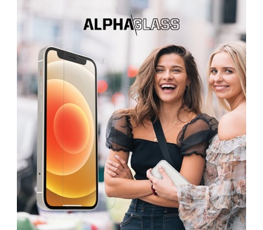 Otterbox Alpha Glass Series voor Apple iPhone 12 mini, transparant - Geen retailverpakking