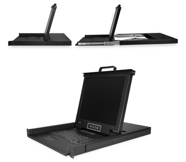 Startech.com 16-Port Rackmount KVM Console with 17” Display