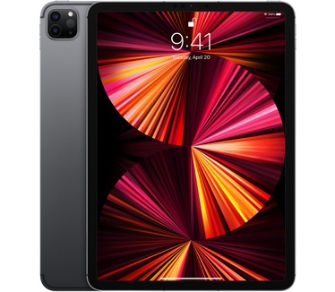Apple iPad Pro (2021) 11" Wi-Fi + Cellular, 8GB ram, 256GB opslag, Grijs