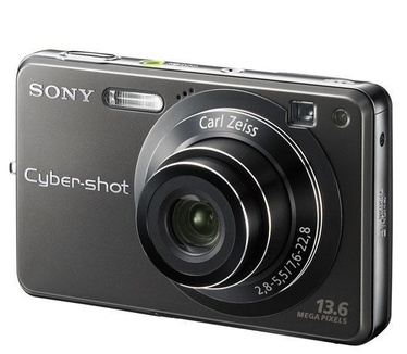 Sony Cybershot DSC-W300 Zwart
