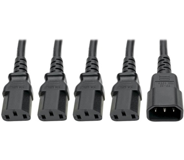 Tripp-Lite P004-18N-4XC13 Zwart