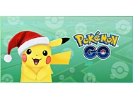 Pikachu met kerstmuts