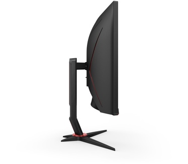 AOC CU34G2/BK Rood, Zwart