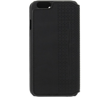BMW Perforated Leather Book Case for Apple iPhone 5 / 5S - Black