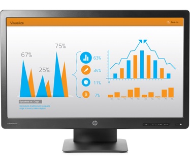 HP ProDisplay P232 Zwart