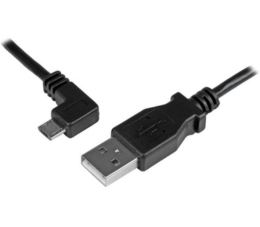 Startech.com Micro-USB Charge-and-Sync Cable M/M - Left-Angle Micro-USB - 24 AWG - 2 m (6 ft.)