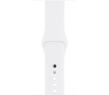 Apple Watch Series 2 (Sportbandje, 42mm) Zilver (Wit)