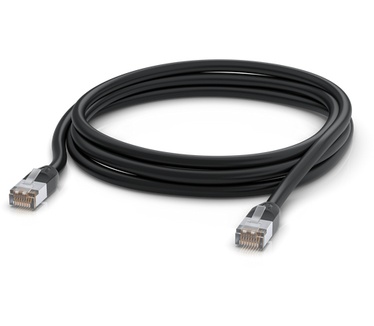 Ubiquiti UACC-CABLE-PATCH-OUTDOOR-3M-BK Zwart