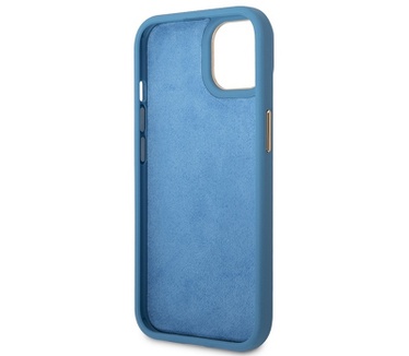 Guess 4G Back Case - Apple iPhone 14 Plus (6.7") - Blauw Blauw