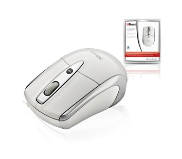 Trust Retractable Laser Mini Mouse For Mac