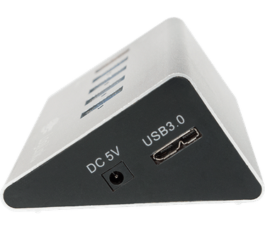 LogiLink UA0227 4 poorten USB 3.0 hub Zilver