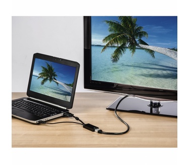 Hama USB/VGA - HDMI, M/F