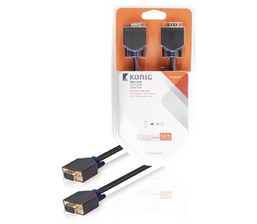 Konig VGA male/VGA male, 5 m