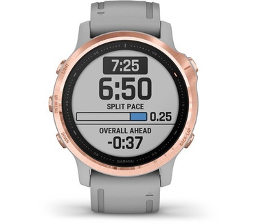 Garmin fēnix 6S Sapphire Rosé Goud (Grijs)