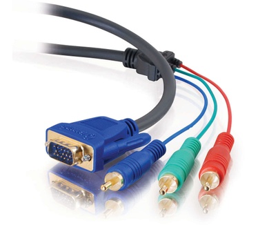 CablesToGo 3m Ultima HD15 / RCA HDTV Component Video Breakout Cable