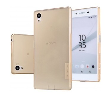 Nillkin Nature TPU Case Sony Xperia Z5 - flexibele hoes - Gold