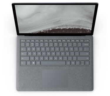 Microsoft Surface Laptop i7-7660U (8GB, 256GB SSD) (Qwertz DE) Zilver