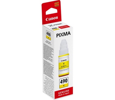 Canon INK GI-490 gele inkt fles