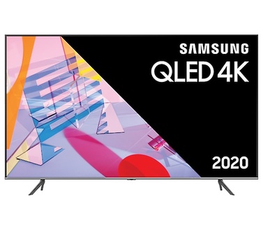 Samsung QLED Series Q64T 65" Zilver, Zwart