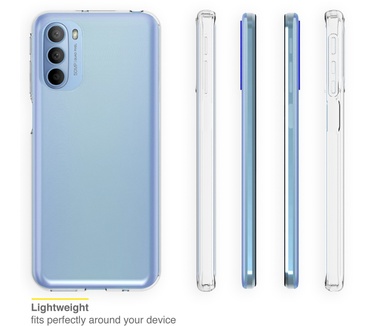 Accezz Clear Backcover Motorola Moto G31 / G41 - Transparant
