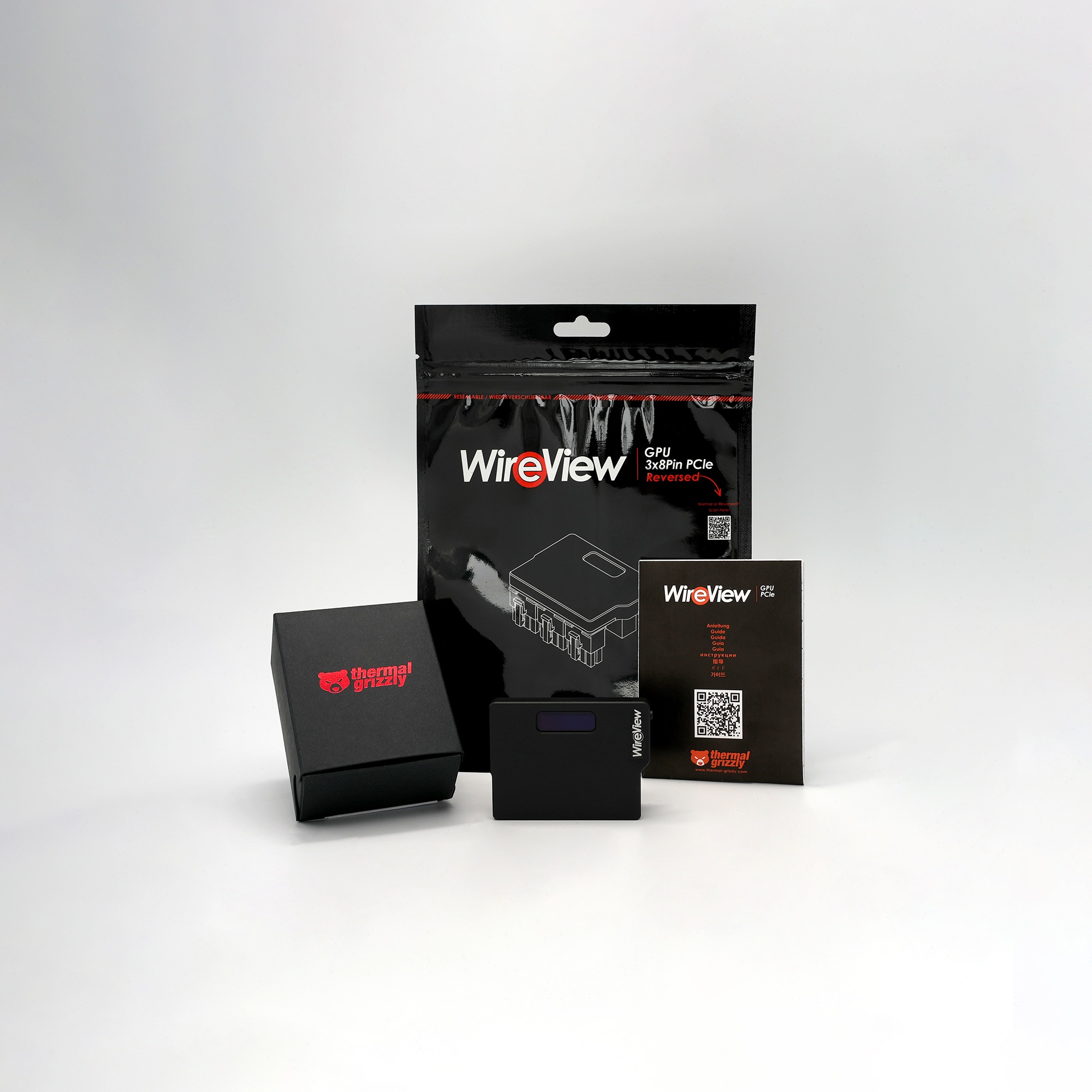 Thermal Grizzly WireView GPU 2 x 8-Pins PCI-E - Reversed | Billig