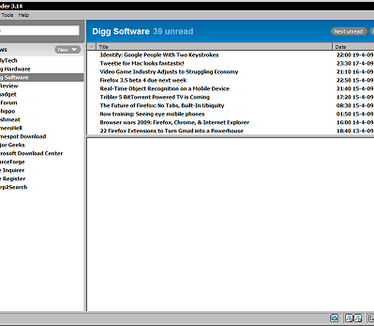Feedreader 3.14