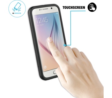 BeHello Samsung Galaxy S6 Full Protection 360 Case Black