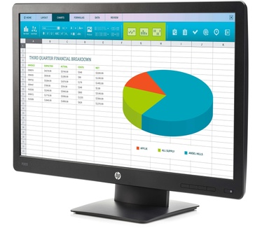 HP ProDisplay P203 (X7R53AT) Zwart
