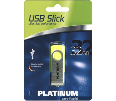 Bestmedia Twister Neon 32GB Geel