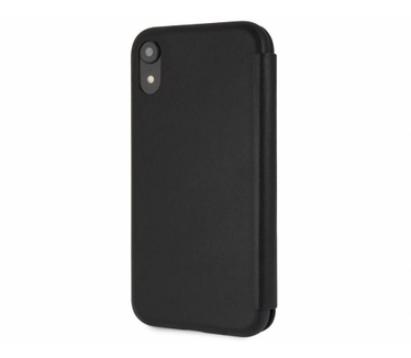 BMW Originele Signature Debossed Logo Folio Bookcase voor de Apple iPhone XR - Zwart (iPhone XR) Zwart
