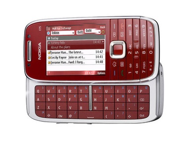 Nokia E75 Rood