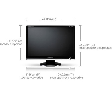 Samsung Syncmaster 931CW Zwart