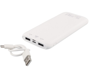 Deltaco PB-1065 Powerbank 10.000mAh Black