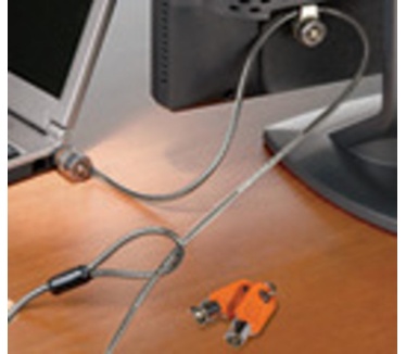 Kensington Kensington Twin MicroSaver® Master Keyed-laptopslot - beheerder heeft toegang met gebruikersleutels
